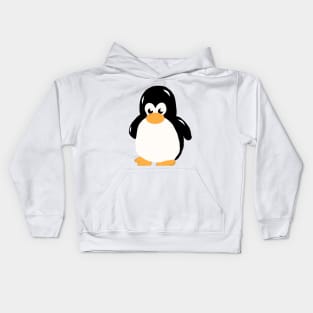 Shiny Little Penguin Kids Hoodie